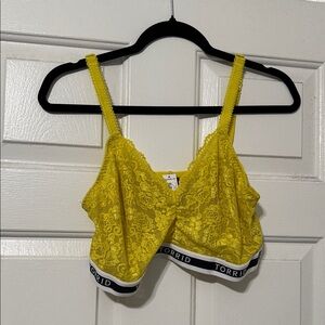 Torrid Sunshine Lace Bralette